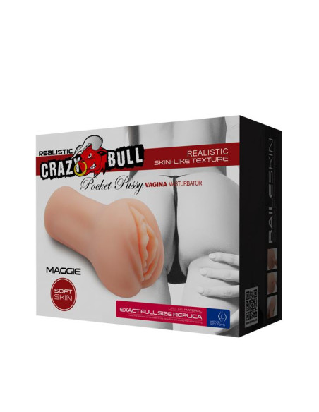 CRAZY BULL- MAGGIE, POCKET PUSSY MASTURBATOR