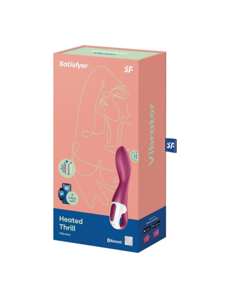 Wibrator-Heated Thrill Connect App