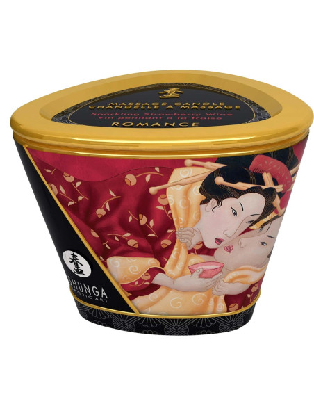 Massage Candle Strawberry Sparkling Wine