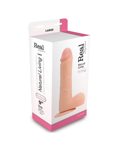 Dildo-REALISTIC DILDO REAL RAPTURE FLESH 9"