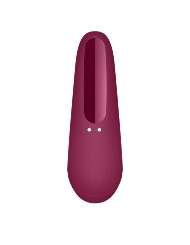 Wibrator - Curvy 1+ Air Pulse Stimulator + Vibration Rose Red