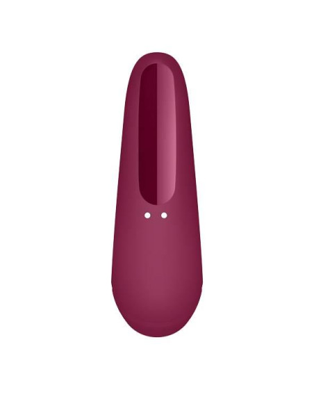 Wibrator - Curvy 1+ Air Pulse Stimulator + Vibration Rose Red