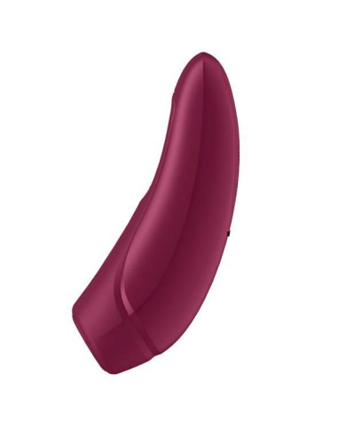 Wibrator - Curvy 1+ Air Pulse Stimulator + Vibration Rose Red