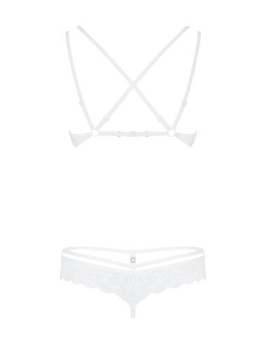 Bielizna-860-SET-2 komplet 2-częściowy biały L/XL
