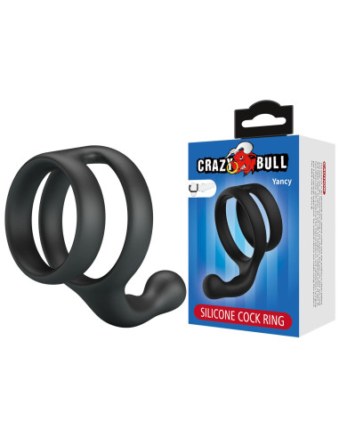 Crazy Bull Yancy – Silicone Cock Ring