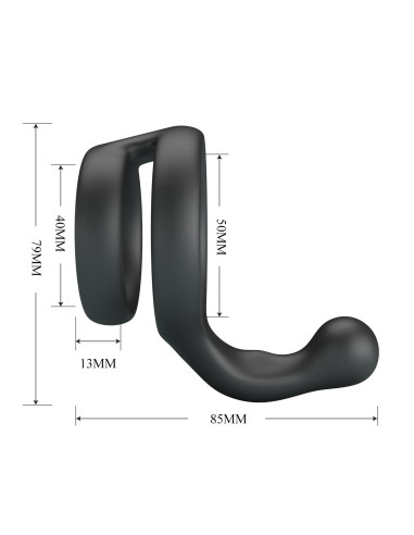 Crazy Bull Yancy – Silicone Cock Ring
