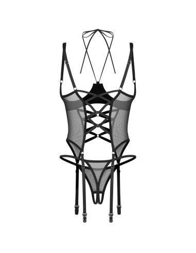 Dominna gorset i stringi otwarte 2XL/3XL