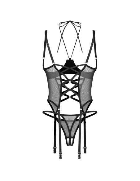 Dominna gorset i stringi otwarte 2XL/3XL