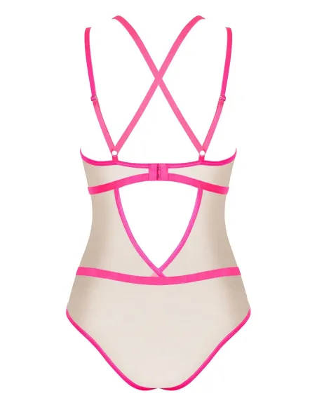 Bielizna-Nudelia body różowe L/XL
