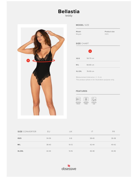 Bellastia body    XS/S