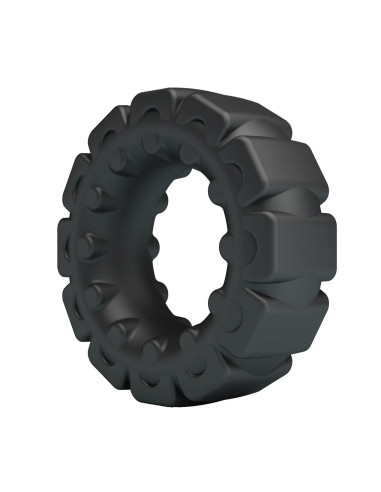 Crazy Bull Laiden Super Soft Silicone Cock Ring – Black