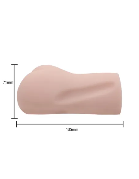CRAZY BULL- REALISTIC 3D LIFE-LIKE ASS, Water lubricant