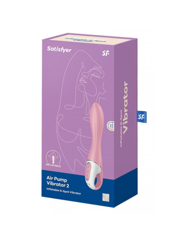Air Pump Vibrator 2 light red