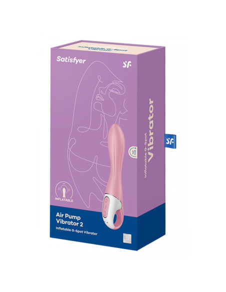 Air Pump Vibrator 2 light red