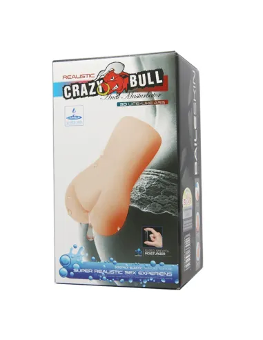 CRAZY BULL- REALISTIC 3D LIFE-LIKE ASS, Water lubricant