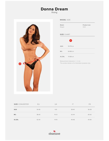 Donna Dream stringi  XL/2XL