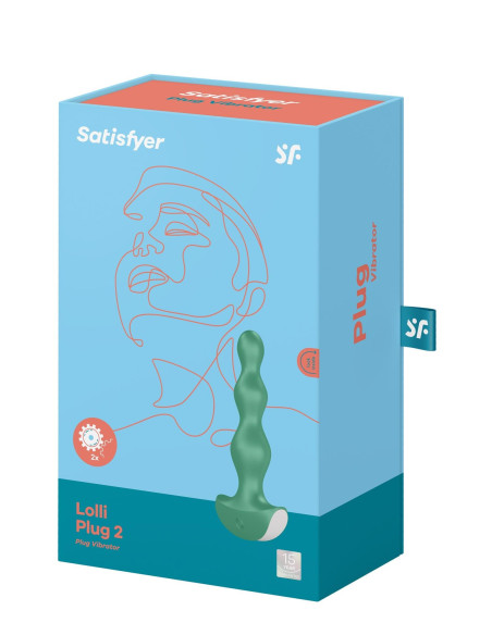 Plug - Vibrator Lolli Plug 2 Green