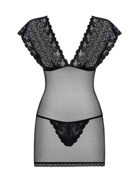 Bielizna-821-CHE-1 koszulka i stringi L/XL