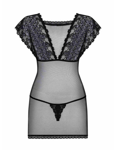 Bielizna-821-CHE-1 koszulka i stringi L/XL