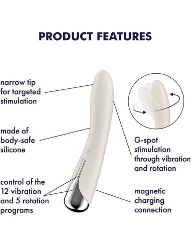 Satisfyer Spinning Vibe 1 Beige