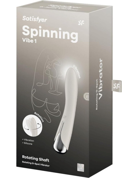 Satisfyer Spinning Vibe 1 Beige