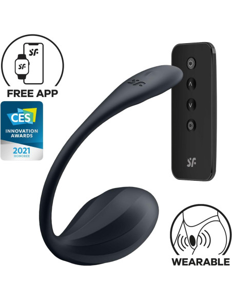 Ribbed Petal black Connect App