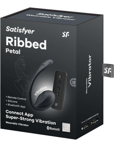 Ribbed Petal black Connect App