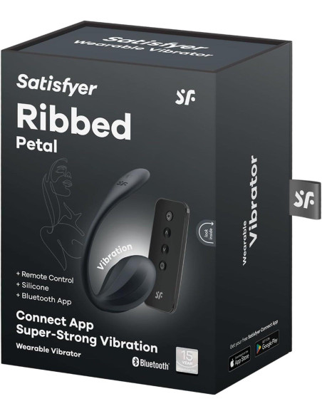 Ribbed Petal black Connect App