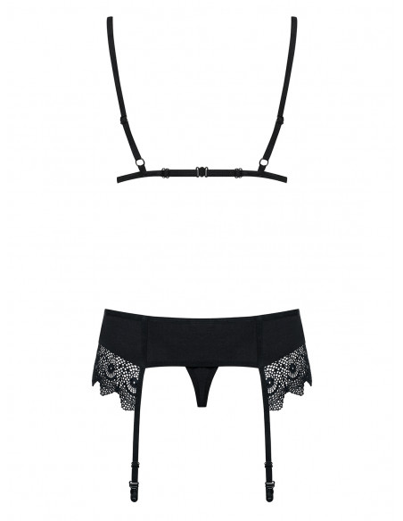 Bielizna-Moketta komplet 3-częściowy L/XL