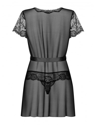 Bielizna-Alluria peniuar i stringi  S/M