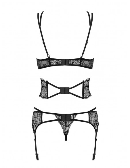 Bielizna-Frivolla komplet 4-częściowy  S/M