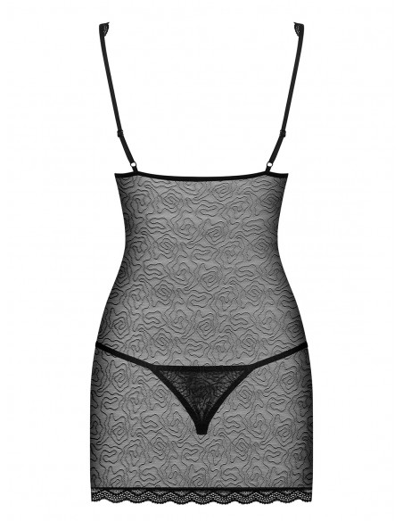 Bielizna-811-CHE-1 koszulka i stringi L/XL