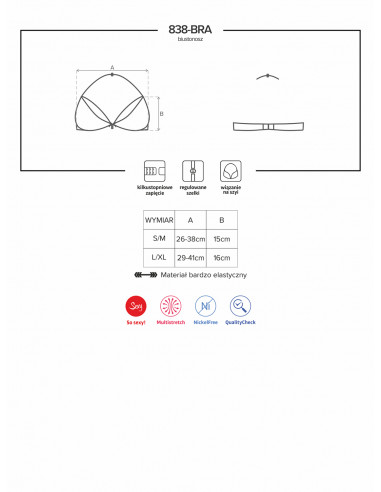 Bielizna-838-BRA-3 biustonosz L/XL