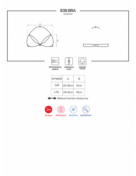 Bielizna-838-BRA-3 biustonosz L/XL