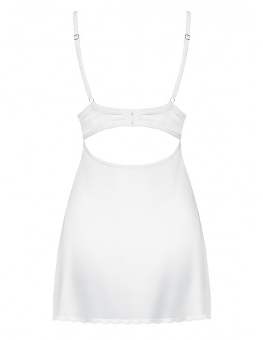 Bielizna-871-CHE-2 koszulka i stringi  S/M