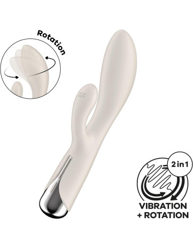 Satisfyer Spinning Rabbit 1 Beige