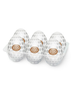 Tenga - Egg Crater (6 Pieces)