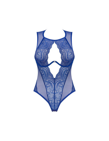 Bielizna-Giselia body niebieskie  M/L