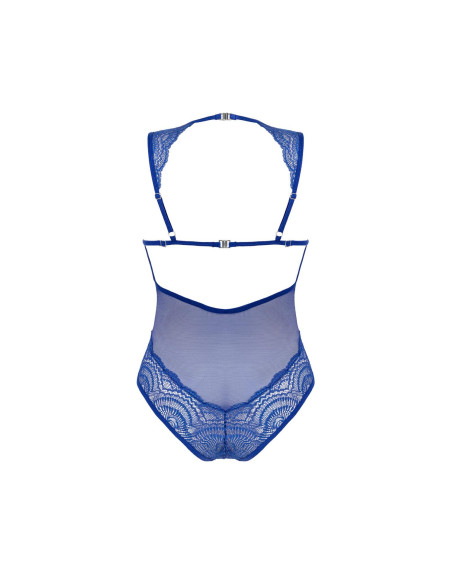 Bielizna-Giselia body niebieskie  M/L