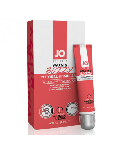 System JO - For Her Clitoral Stimulant Warming Warm & Buzzy Original 10 ml