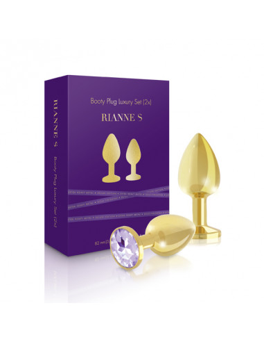 RS - Soiree - Booty Plug Original Luxury Set 2x Gold