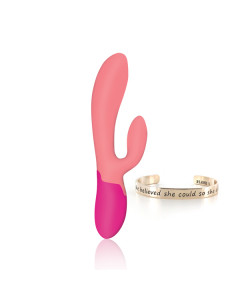 RS - Essentials - Xena Rabbit Vibrator Coral & French Rose