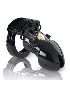 Mystim - Pubic Enemy No 1 Cock Cage Black Edition