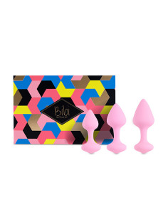 FeelzToys - Bibi Butt Plug Set 3 pcs Pink
