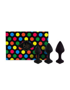 FeelzToys - Bibi Butt Plug Set 3 pcs Black