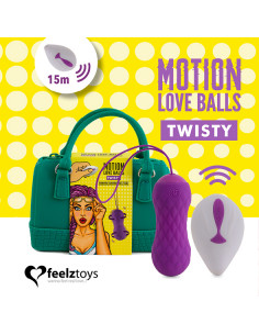 FeelzToys - Remote Controlled Motion Love Balls Twisty