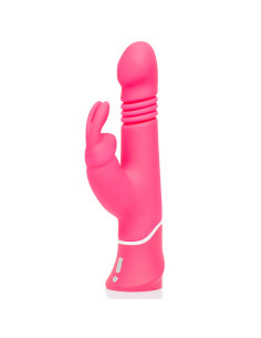 Happy Rabbit - Thrusting Realistic Vibrator Pink