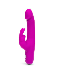 Happy Rabbit - Slimline Realistic Rabbit Vibrator Purple