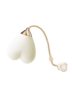 Zalo - Baby Heart Personal Massager Vanilla White