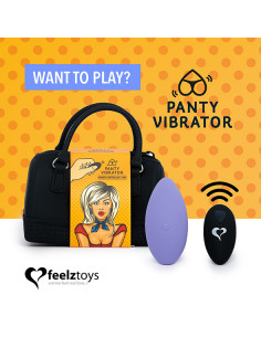 FeelzToys - Panty Vibe Remote Controlled Vibrator Purple